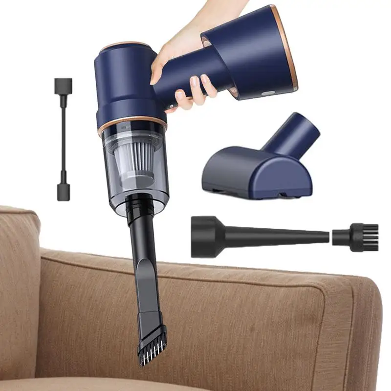 

Mini Car Vacuum Cleaner 3 In 1 Wireless Vacuum For Hardwood Floors 42000Pa Floor Vacuum Strong Suction Rechargeable 120W For