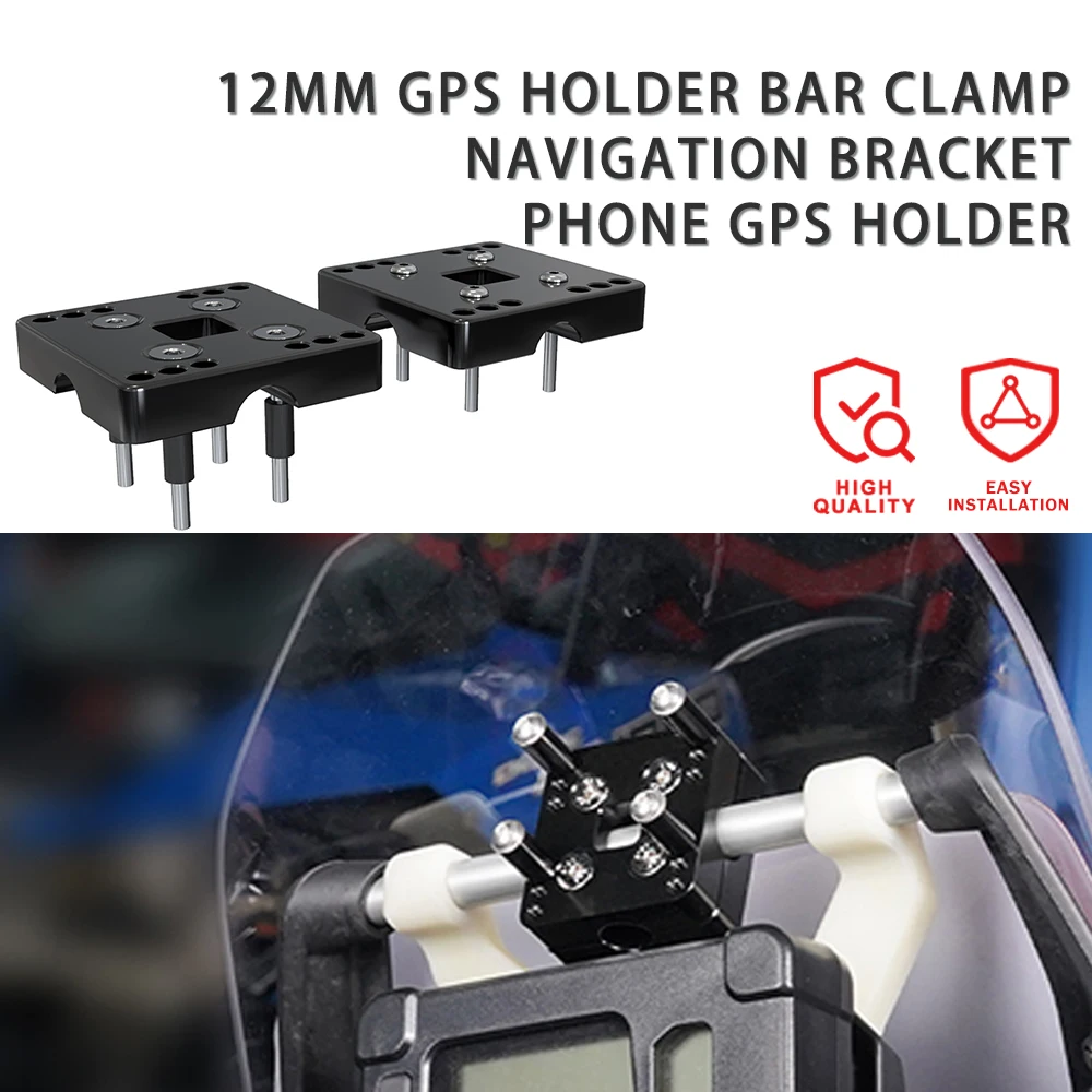 

Navigation Bracket Phone GPS Holder Clamp 12MM Bar R12 Mount For Yamaha Tenere 700 XTZ700 Super Tenere XTZ1200 2014-2021 2022