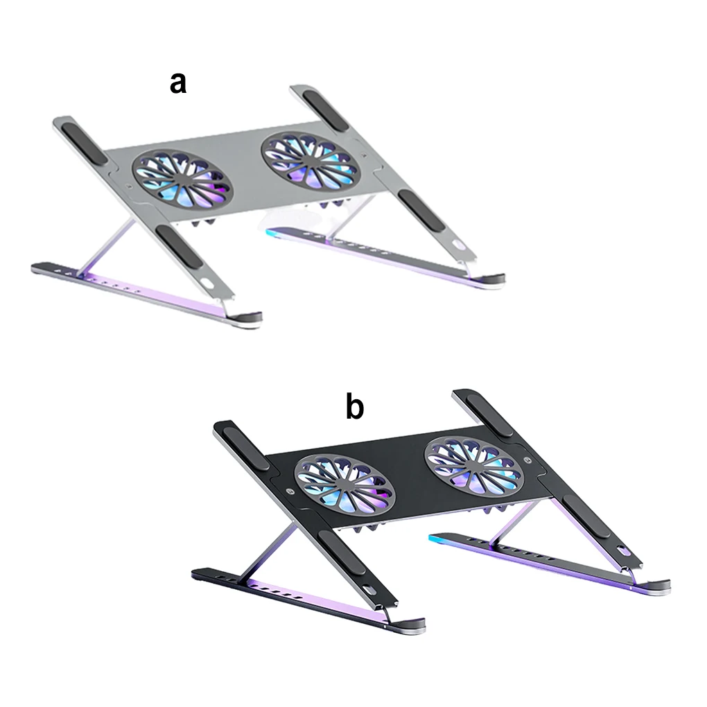 

Охлаждающая подставка для ноутбука, стойка для рассеивания тепла для планшета, портативный нескользящий охлаждающий держатель, аксессуары...