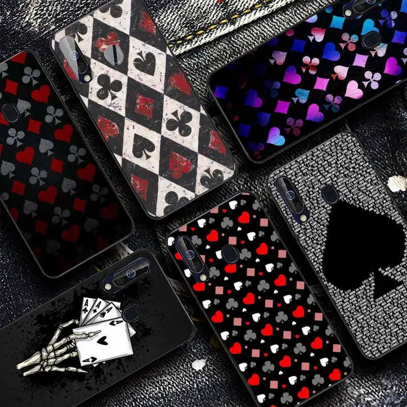 

Yinuoda Poker Fashion Phone Case for Samsung A51 01 50 71 21S 70 31 40 30 10 20 S E 11 91 A7 A8 2018