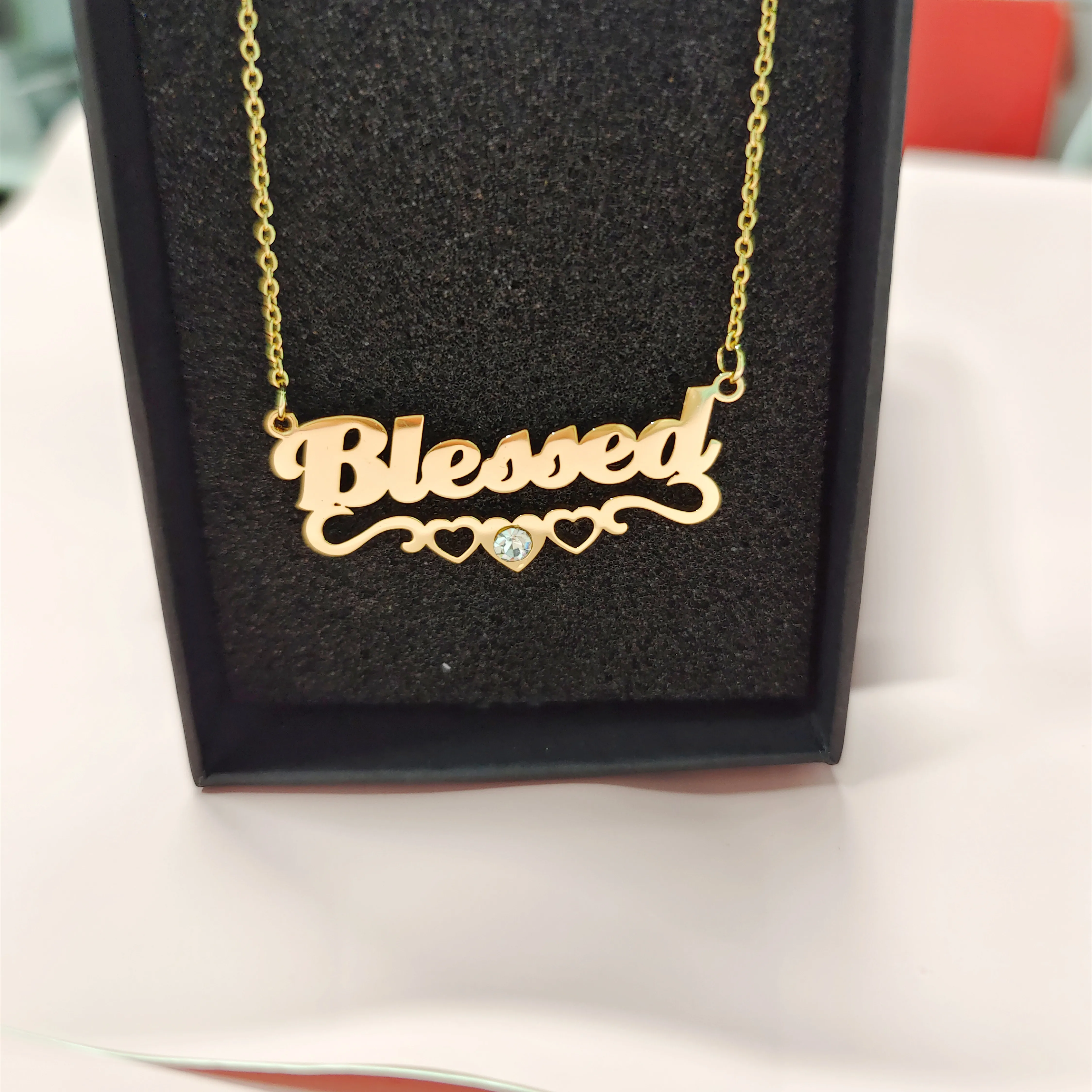 

Ожерелья с именем для женщин на заказ ожерелья с буквой ожерелье с персонализированным камнем-талисманом цепочка с сердцем с именем ожерелье подарки ювелирные изделия