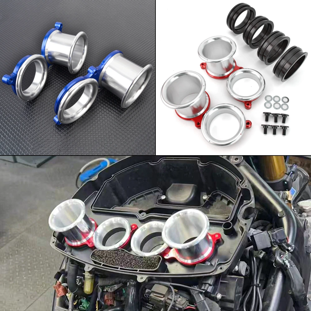 Фото Воздухозаборник Velocity Stack для Suzuki GSXS1000F GSXS1000S GSX-S1000F GSX-S1000S GSXS 1000 F, высокопроизводительный воздушный фильтр-воздуховод №1
