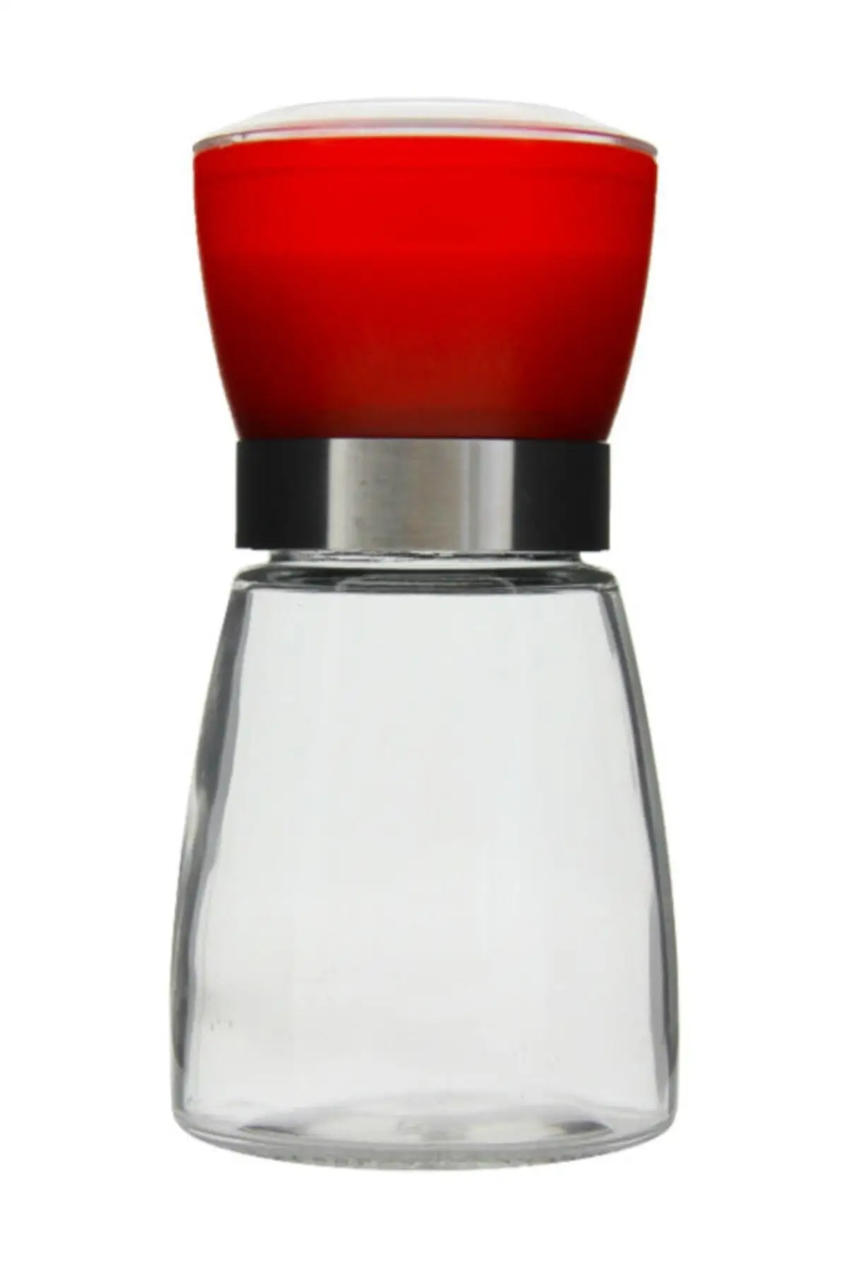 

Glass Salt & Pepper Grinder Red
