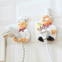 outlet plug holder durable storage rack multifunctional for kitchen shelves hook self adhesive creative bathroom gadgets home
