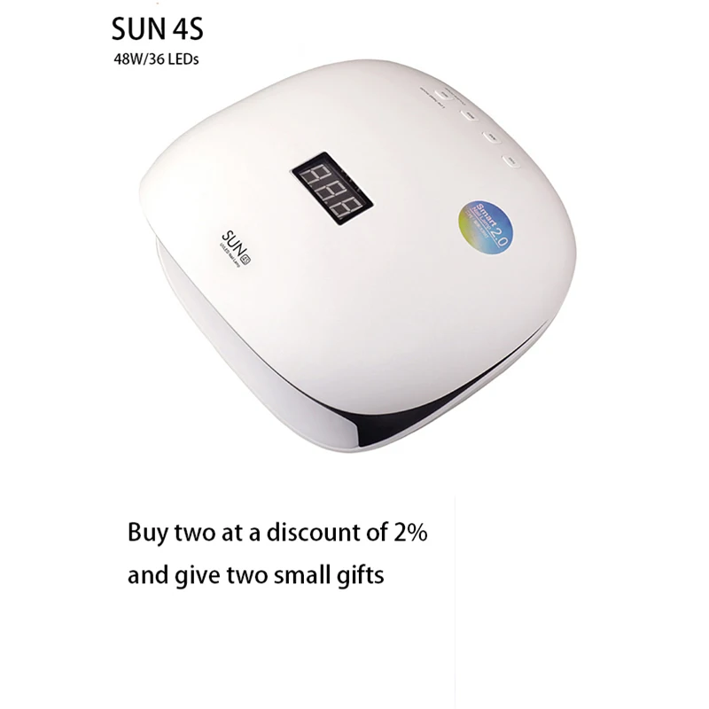 УФ-лампа для сушки гель-лака 48 Вт 36 светодиодный |