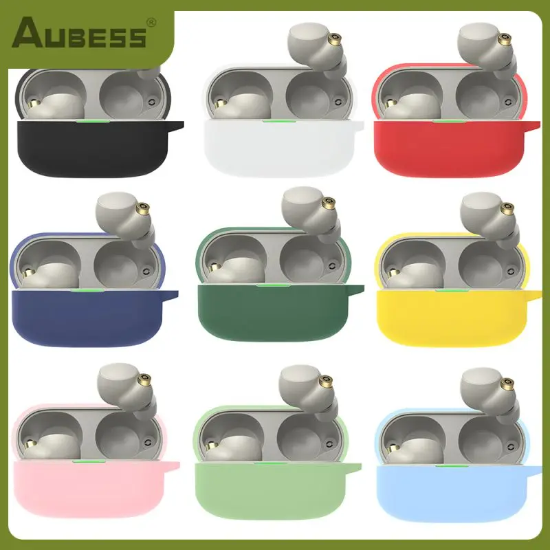 

Silicone Shell For Wf-1000xm4 Earphones Earphone Accessories Protective Cover Earphone Cases Headphones Dust-proof