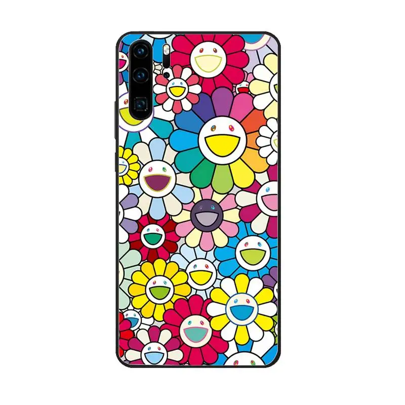 Силиконовый чехол Murakami Takaka для телефона Huawei Y9 Y7 Y5 Y6 Prime 2019 Y9s Mate 30 20 10 Lite 40 Pro Nova 5t |