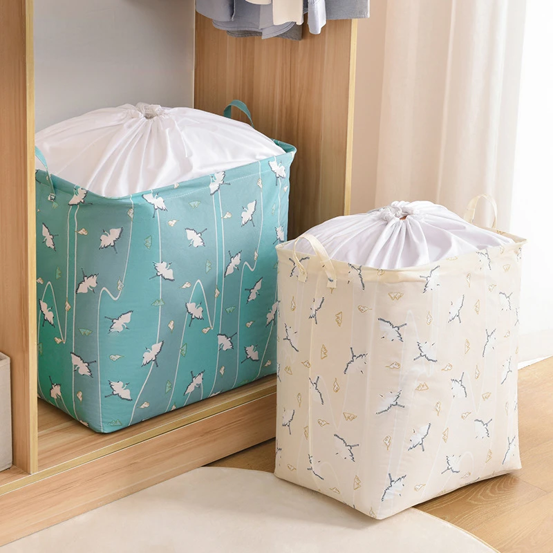 

Cotton Quilt Storage Bag, Bundled Mouth, Moving Debris Bag, Waterproof and Moisture-proof, Oversized Debris Storage Bag
