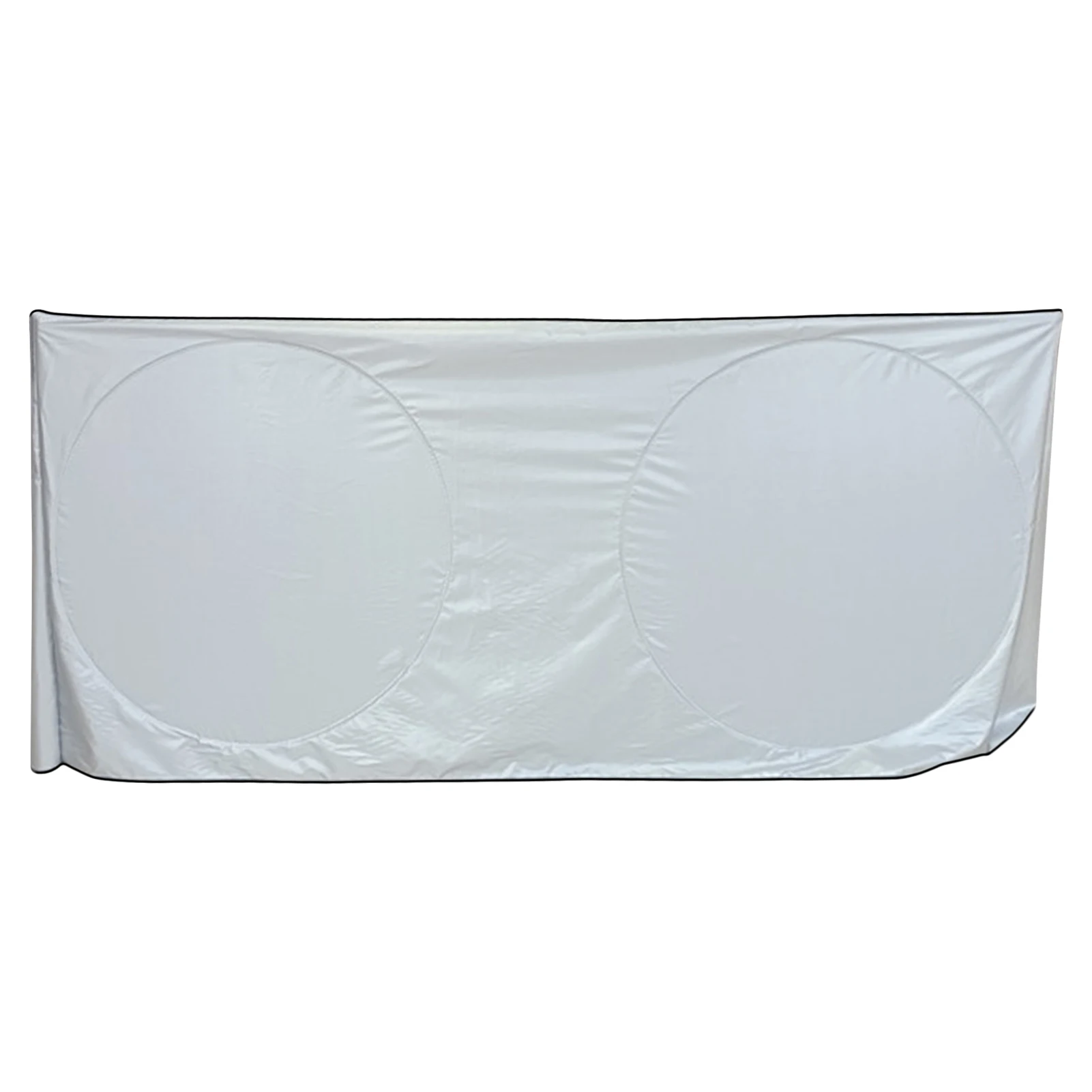 

Truck Sunshades For Windshield Sunshade For Truck Windshield Semi-Truck Sun Shade For Front And Side Windows 240T Foldable