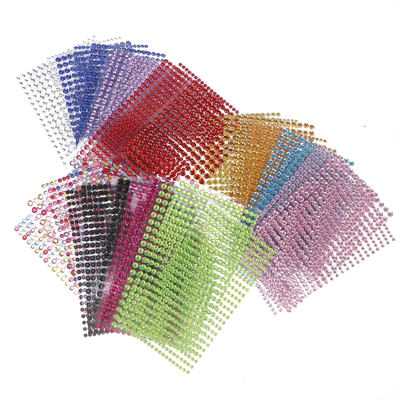 Акриловая Татуировка сделай сам 4/5/6 мм переводная картинка искусство стразы