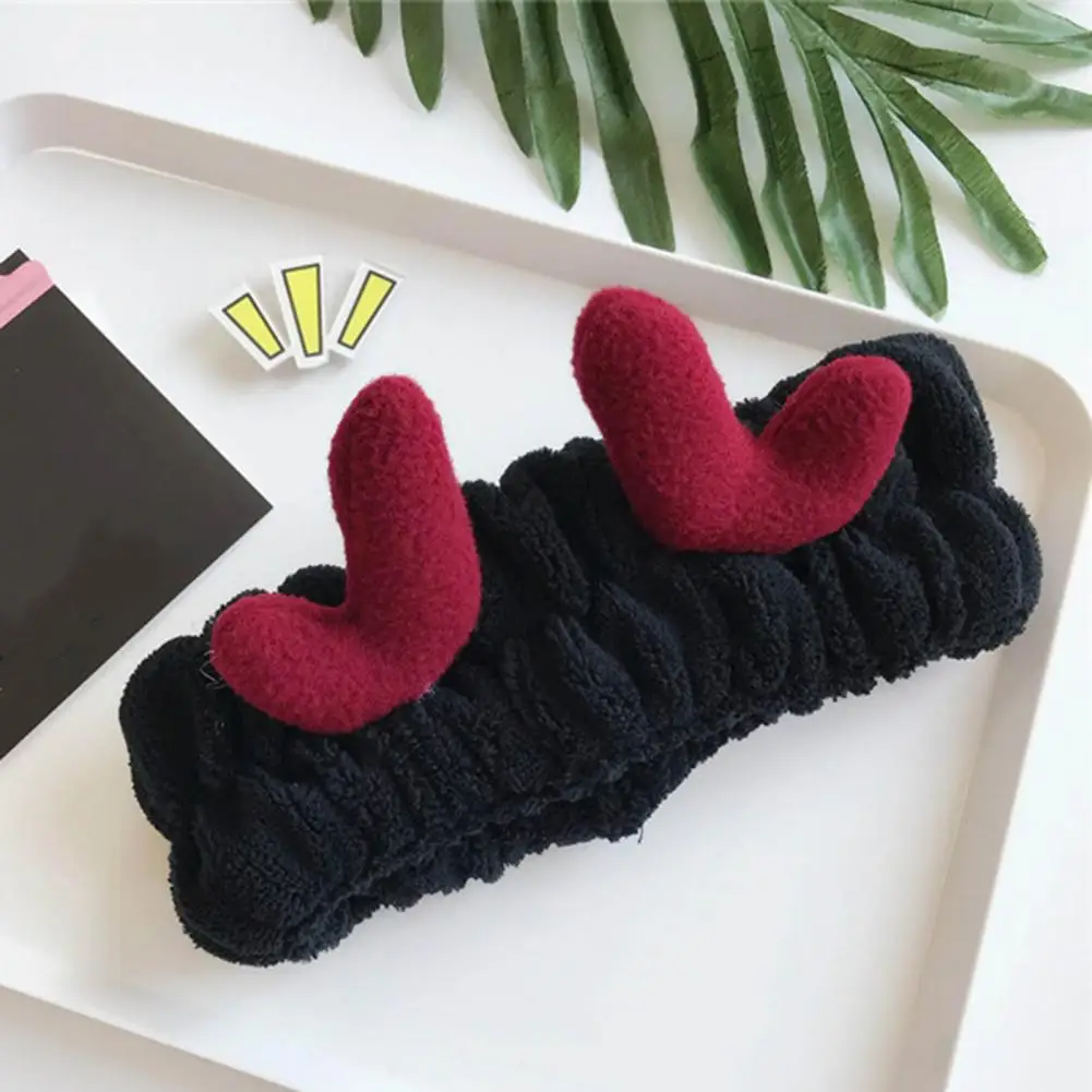 

Trendy Xmas Hair Band Fluffy High Durability Headpiece Deer Hair Hoops Christmas Hair Hoop Headband