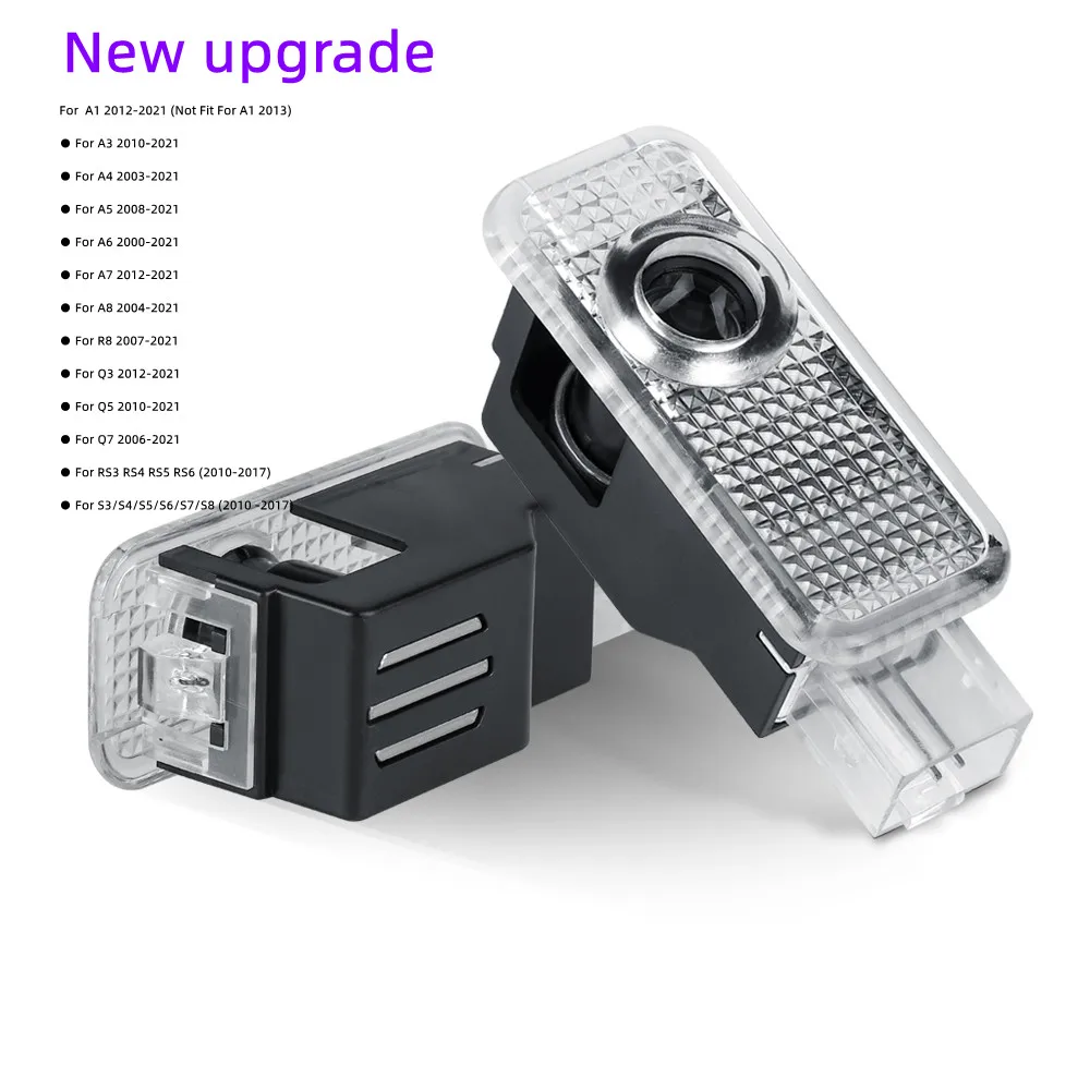 

Car HD Door Welcome Light Led Projector Lamp For Audi SLINE QUTTRO S2 S3 S4 S5 S6 S7 S8 S RS A3 A4 B8 8P 8V A6 C7 A5 Q5 B7 B6 B9