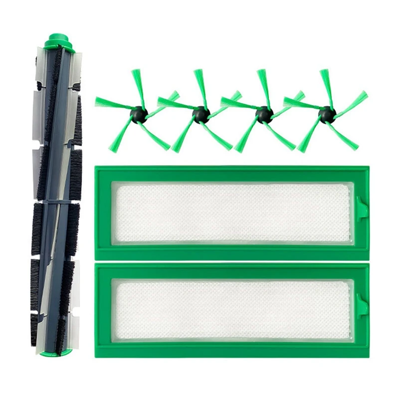 

Main Roller Brush Side Brush And Hepa Filter For Vorwerk VR200 VR300 Vacuum Cleaner Spare Parts
