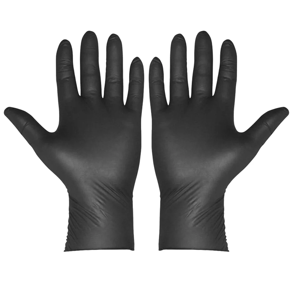 

Black Rubber Training Gloves Anti-scratch Glove for Washing Dishes for Men