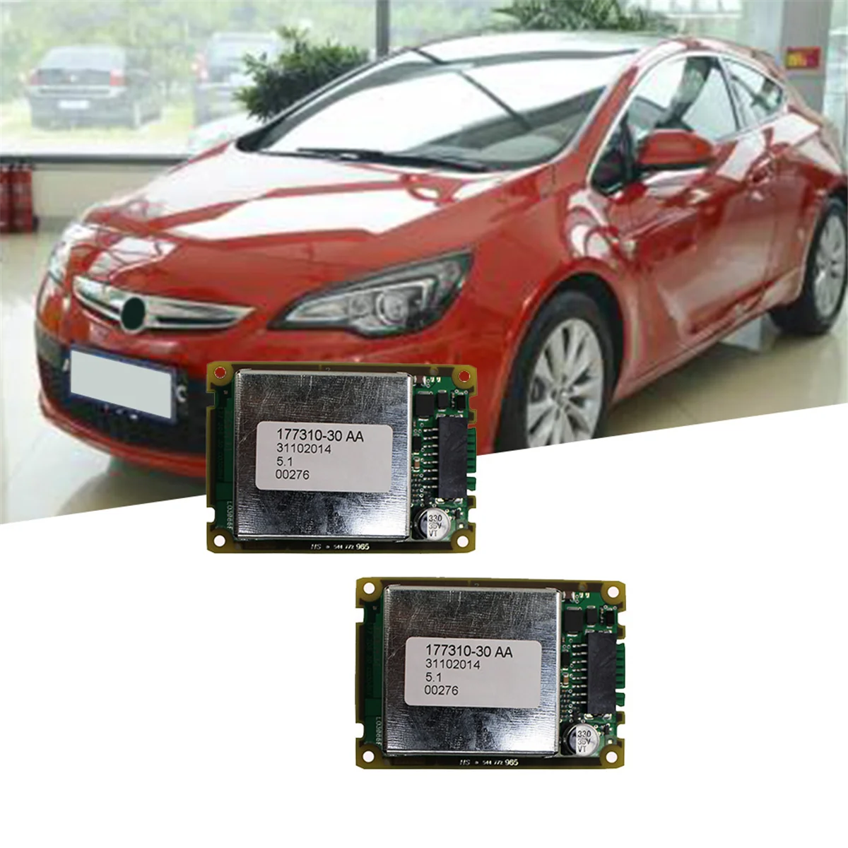 2 шт. модуль драйвера светодиодных фар 177310 -30AA для Opel Astra J GTC 2009-2015 Блок управления