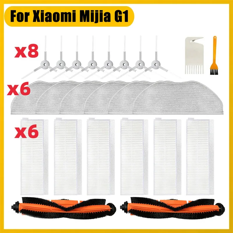 

Replacement Main Side Brush for Xiaomi Mijia G1 MJSTG1 SKV4136GL Mi Robot Vacuum Mop Essential Cleaner Parts Hepa Filter Mop Rag