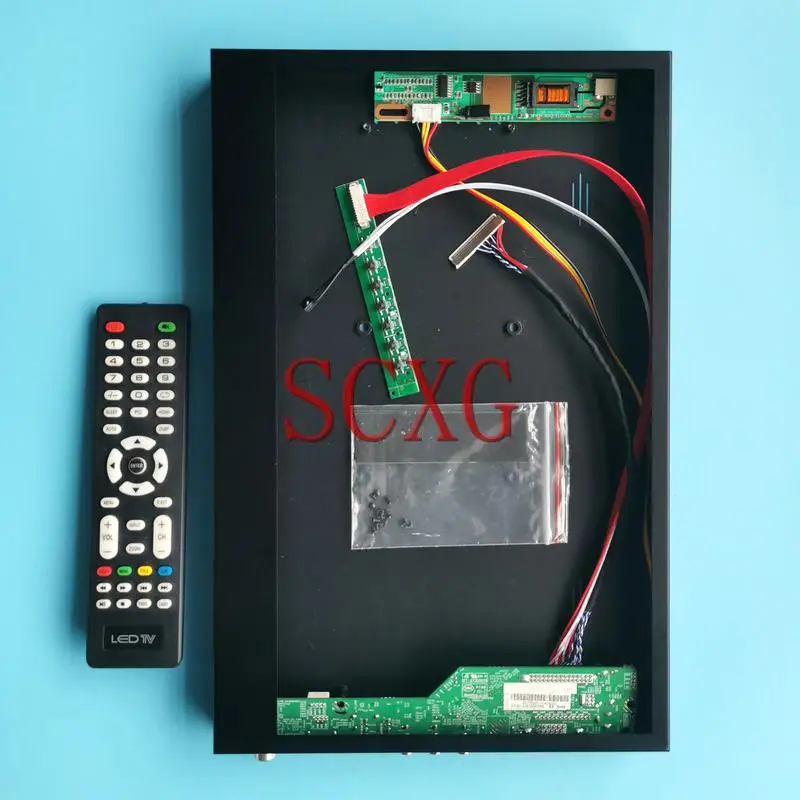 

Плата контроллера для аналогового ТВ LP154WP1 LTN154X7 + металлический чехол LVDS 30 Pin Комплект «сделай сам» VGA HDMI-совместимый AV USB 15,4 "1440*900 1CCFL