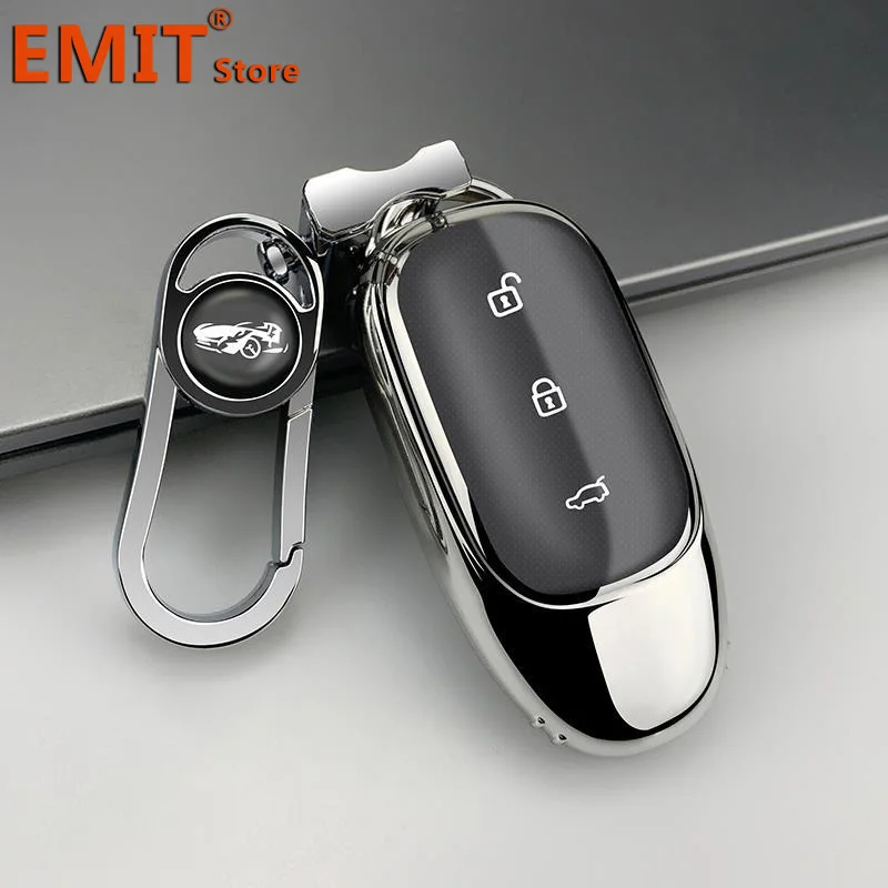 

TPU Key Cover for Lixiang LEADING IDEAL ONE 2023 2024 Smart Remote Case Bag Holder Keychain Protection Shell Li Auto Accessories