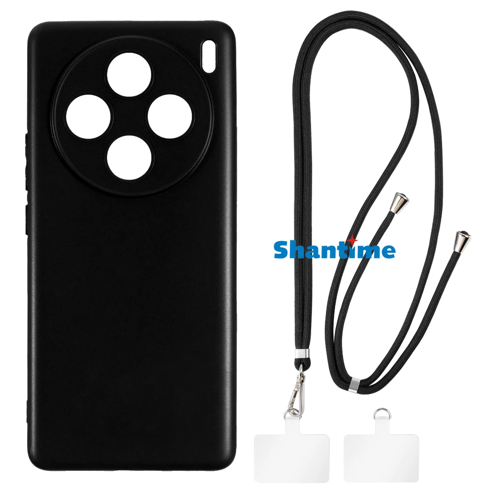 Подходит для Vivo X100 5G V2309 V2308 чехол + регулируемые ремешки и разделители на