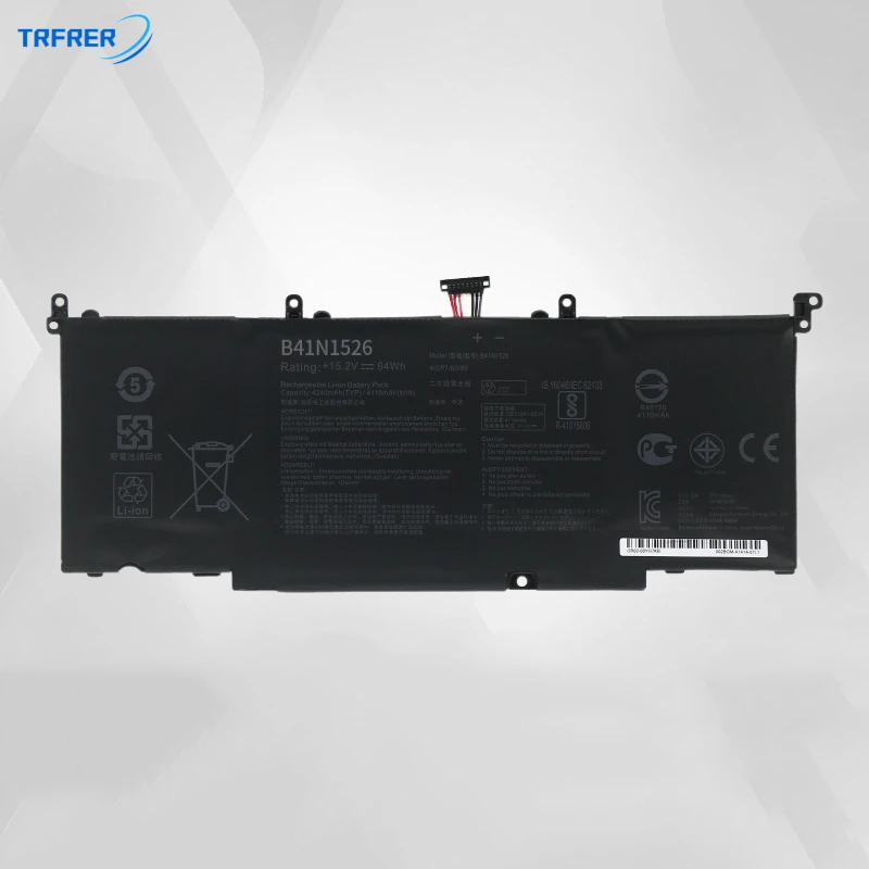 

B41N1526 Новинка Аккумулятор для ноутбука ASUS ROG ZX60V ZX60VM FX60V FX60VM GL502VM GL502VT S5V S5VS S5VM 15,2 V 64WH