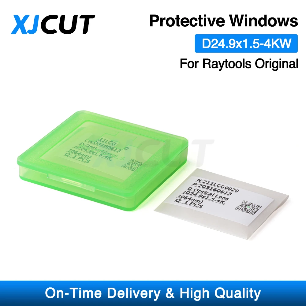 

XJCUT оригинальные Raytools защитные стекла лазерные оптические защитные линзы для Raytools Bodor волоконная лазерная головка