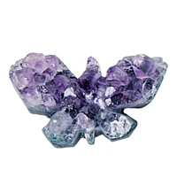 amethyst butterfly crystal crystal animal figurine ornament healing crystal collection unique animal carvings statue gift and