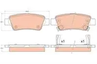 

Store code: GDB3576 rear brake pad for GDB3576