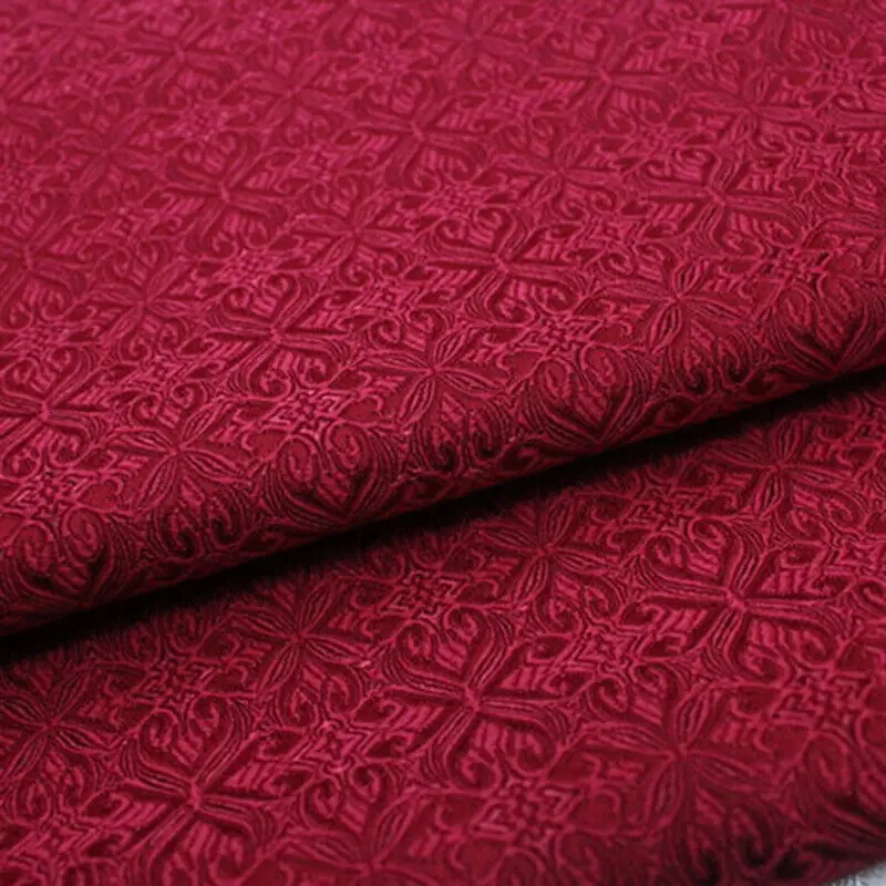 Фото Шелковая жаккардовая ткань Brocade Spinning 1/2M для китайских платьев чонсам, детской одежды, монгольских халатов, ткань для шитья своими руками №2