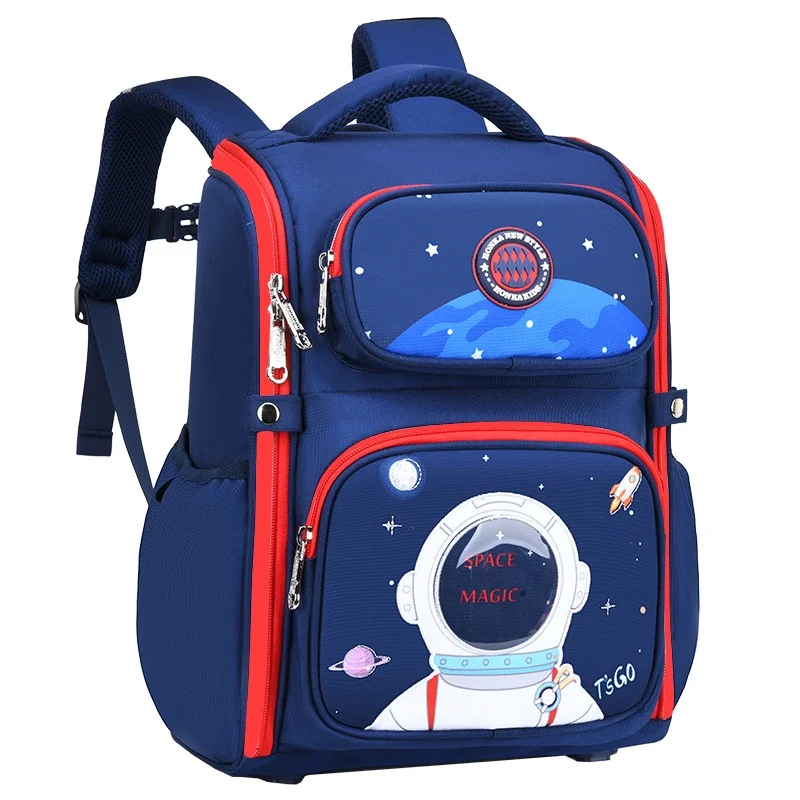 Children British Style Rabbit Astronaut Backpacks New 2022 Girls Boys Students Cartoon Schoolbags High-capacity Drop Shipping