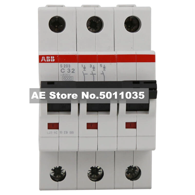 

10113660 ABB S200 series miniature circuit breakers; S203-C32