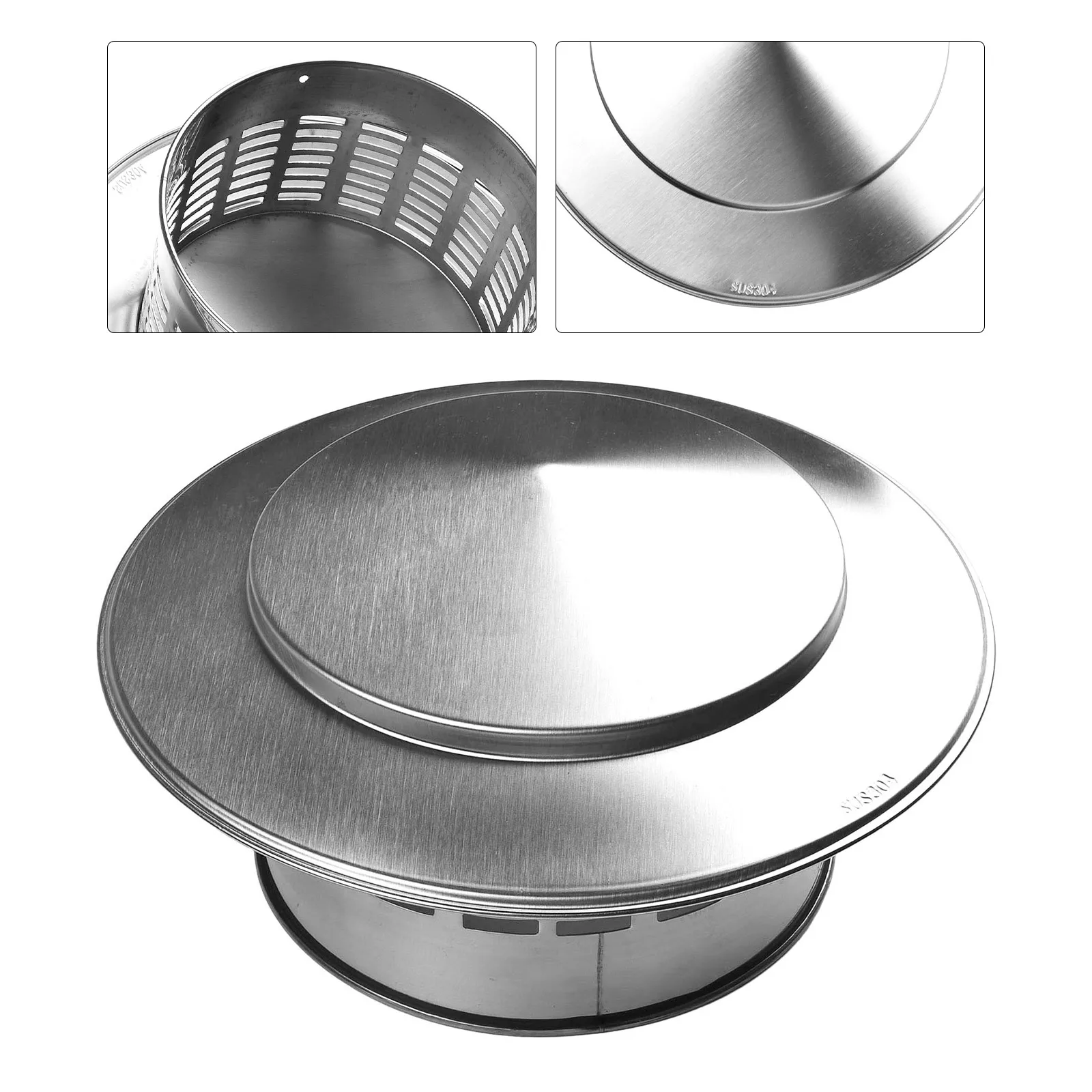 Крышка дымохода Внешняя стена Выпуск свежего воздуха Вентиляционный канал