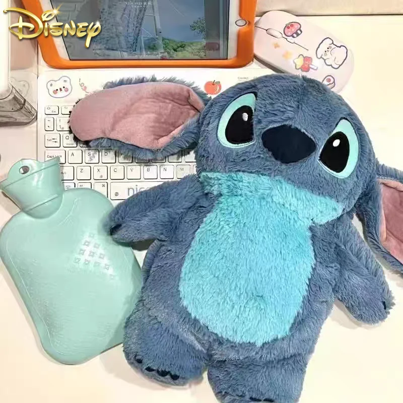 Disney Stitch Angel Lotso Пух Медведь Дамбо Теплая бутылка для рук Бутылки с горячей водой