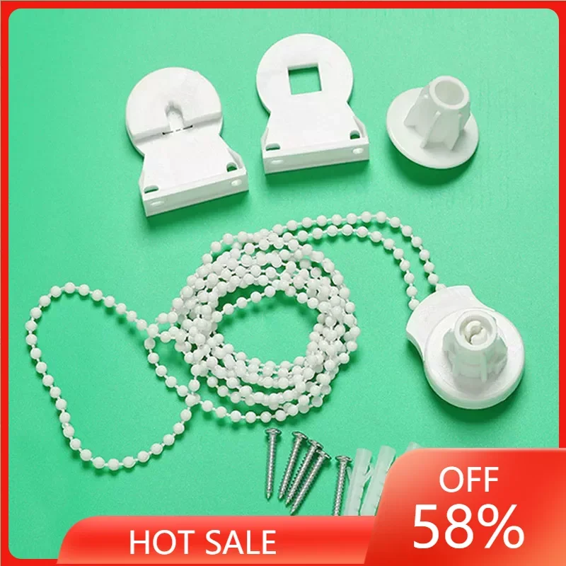 

Home Decor Bracket Bead Chain Curtain Accessories Window Treatments Hardware Roller Blind Shade 25mm Kit Cluth Control Ends