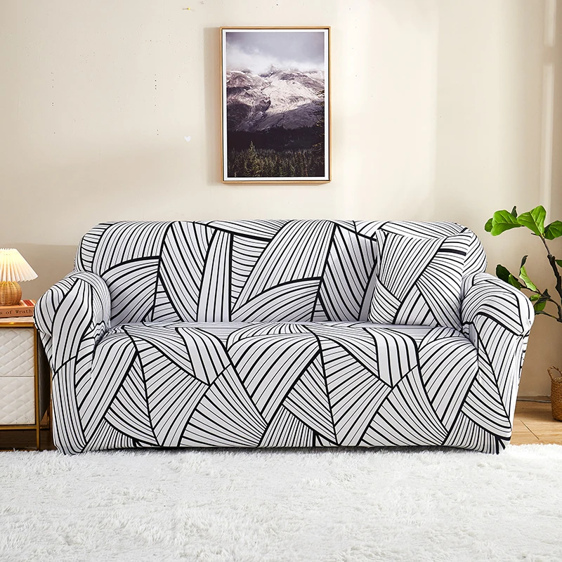 

Комплект эластичных секционных чехлов для дивана, кресла L-образной формы