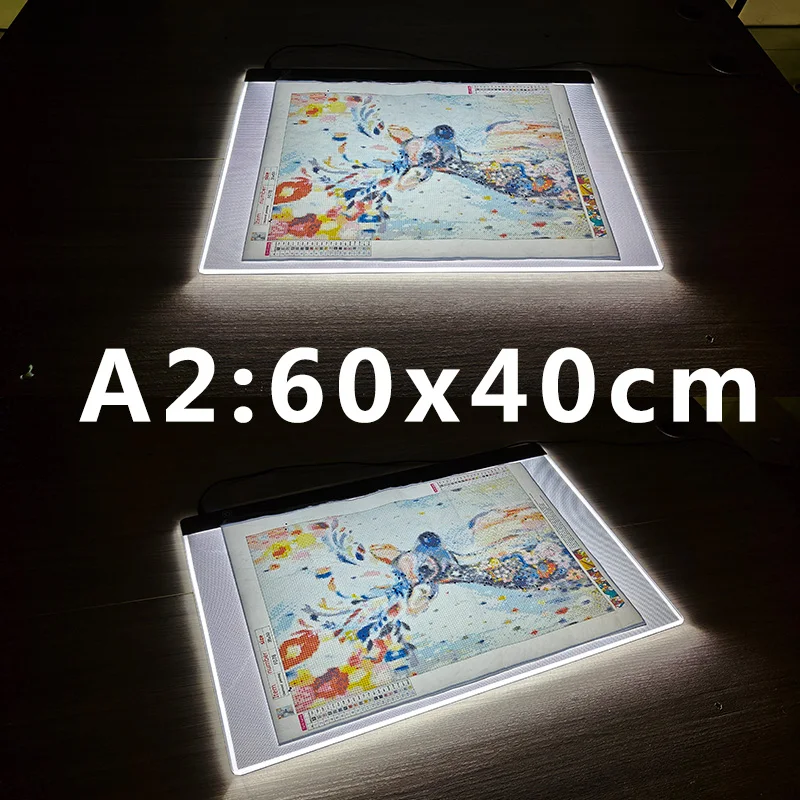 Elice A2(60*40 см), графическая доска для рисования, цифровой графический планшет, коробка для рисования, панель для рисования, бриллиант, Модель C, мощность