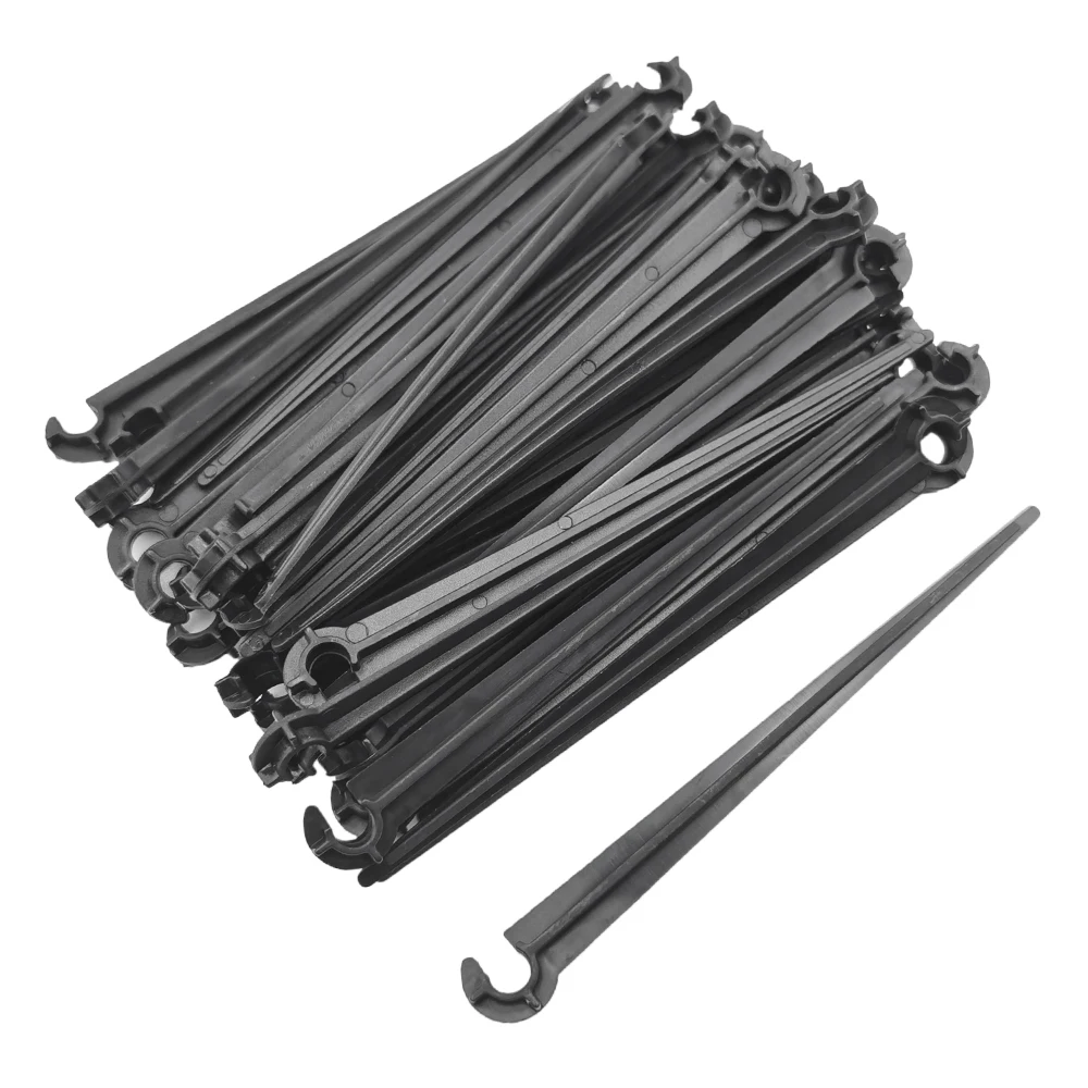 50-200 шт. 1/4 &quotC-образный крючок фиксированный держатель штока стойки для шланга 4/7