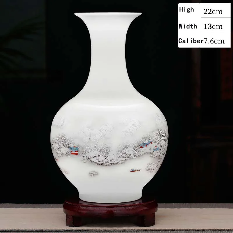 

Керамическая ваза Jingdezhen