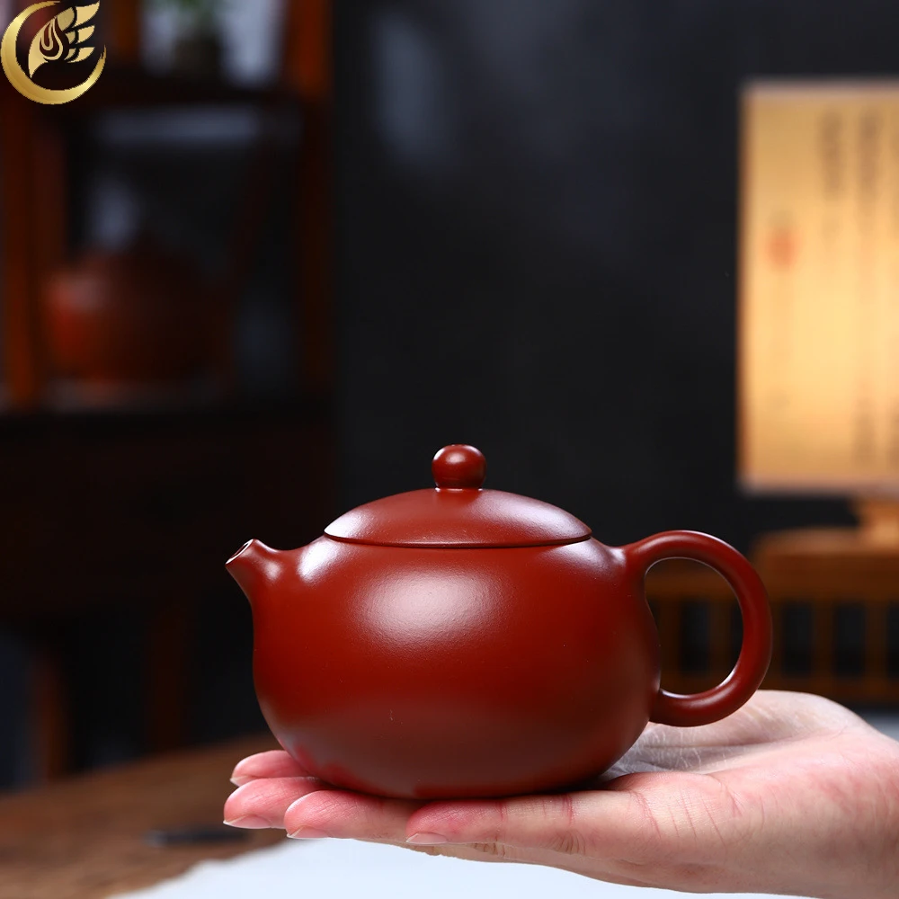 Исин Фиолетовые глиняные чайники Аутентичный чайник Dahongpao Xishi с шариковым