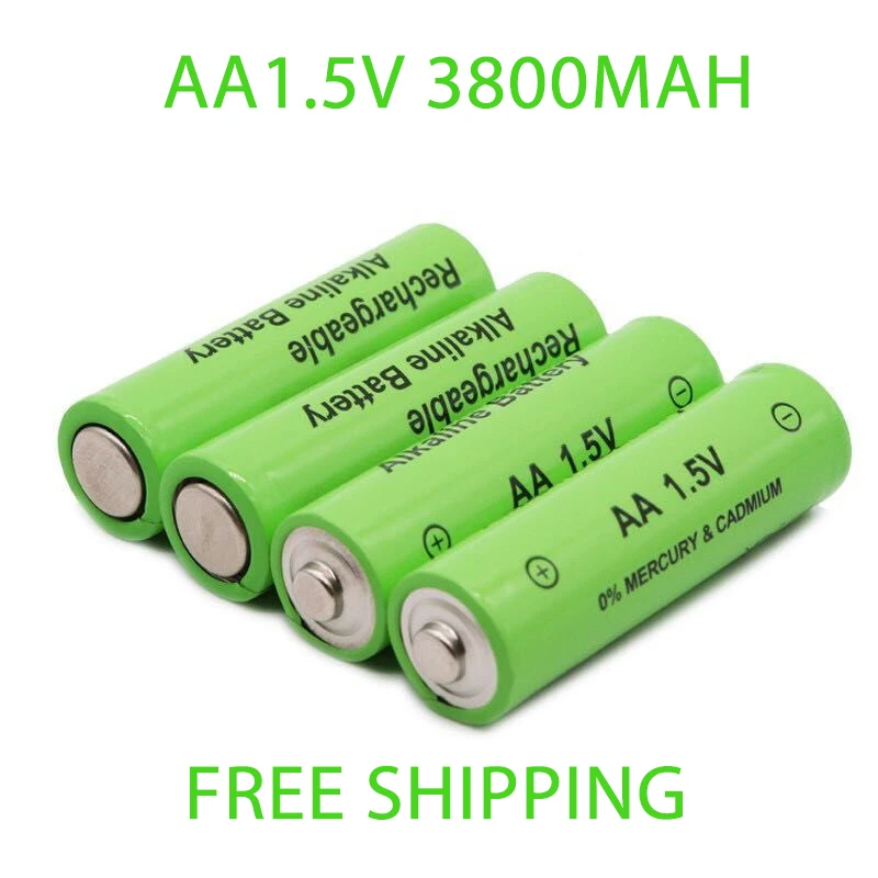 

Daweikala New AA Battery 3000 MAh Rechargeable Battery NI-MH 1.5 V AA Battery For Clocks, Mice, Computers, Toys So On