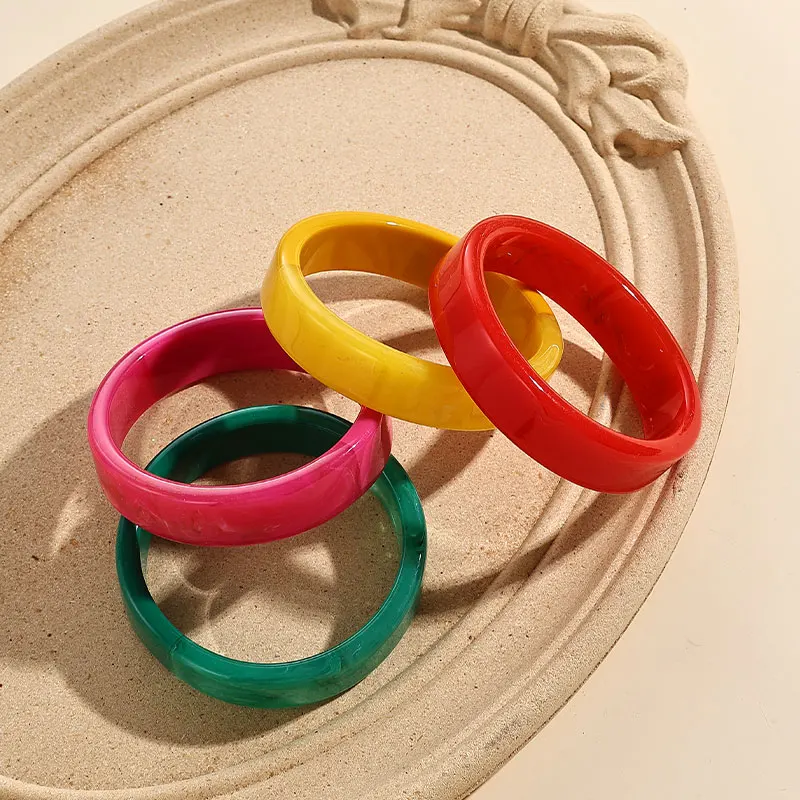 GuanLong Модный корейский разноцветный браслет в стиле панк для женщин индийские