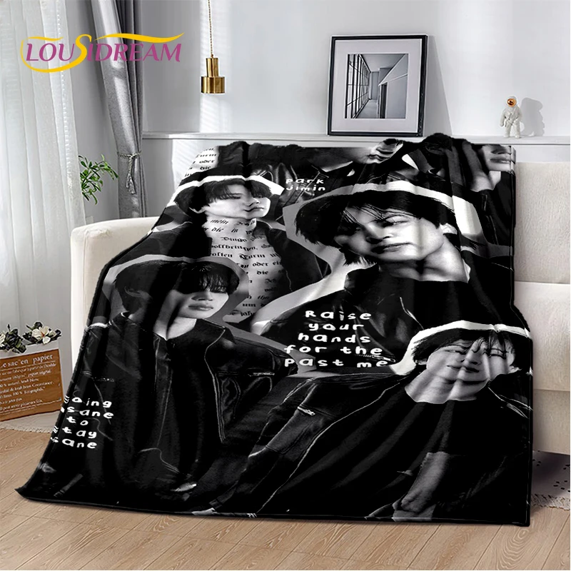 Одеяло KPOP Kim Seok Jin Tae Hyung V SUGA Agust D