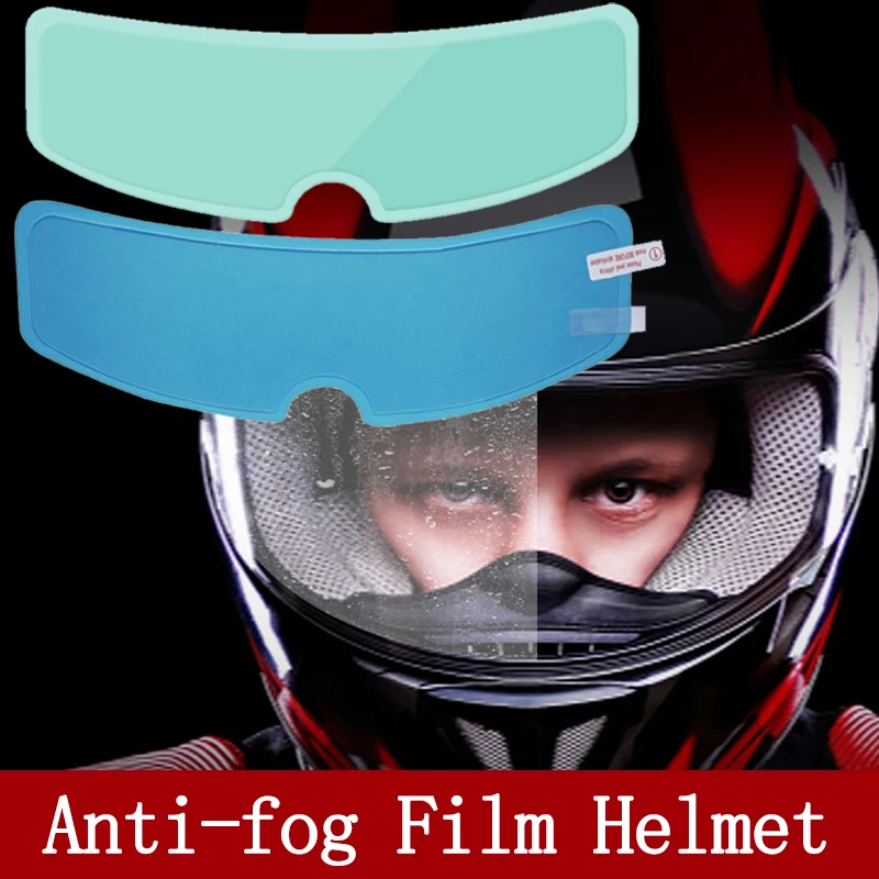 

Противотуманная Прозрачная защитная накладка для мотоциклетного шлема с защитой от дождя нано-пленка универсальные аксессуары для лобового стекла HD