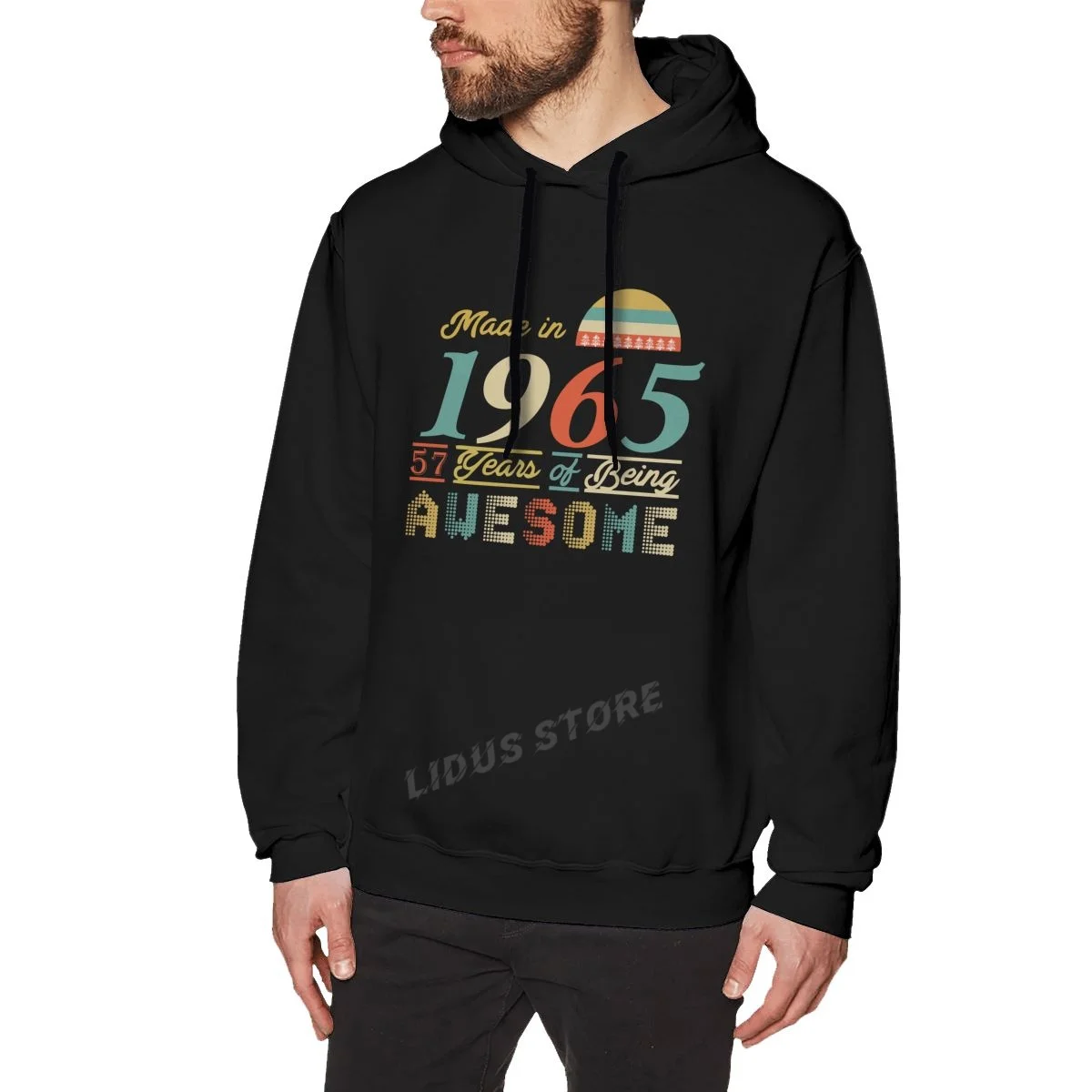 

Made In 1965 57 Years Of Being Awesome 57th Birthday Gift Hoodie Sweatshirts Harajuku Creativity 100% Cotton Streetwear