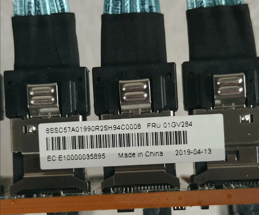 SR650 SR550 SR590 2.5 Удлинительная плата расширения NVME 01GV284 с кабелем