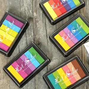 Штамп для штемперов Jamie Notes разноцветная штемпельная подушечка, 1 коробка