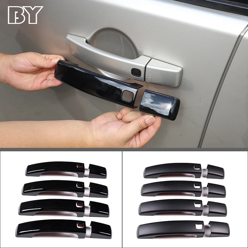 

Gloss Black Car Door Handle Cover For Land Rover Discovery 4 LR4 Range Rover Sport Freelander 2 Accessories Car Handle Cover