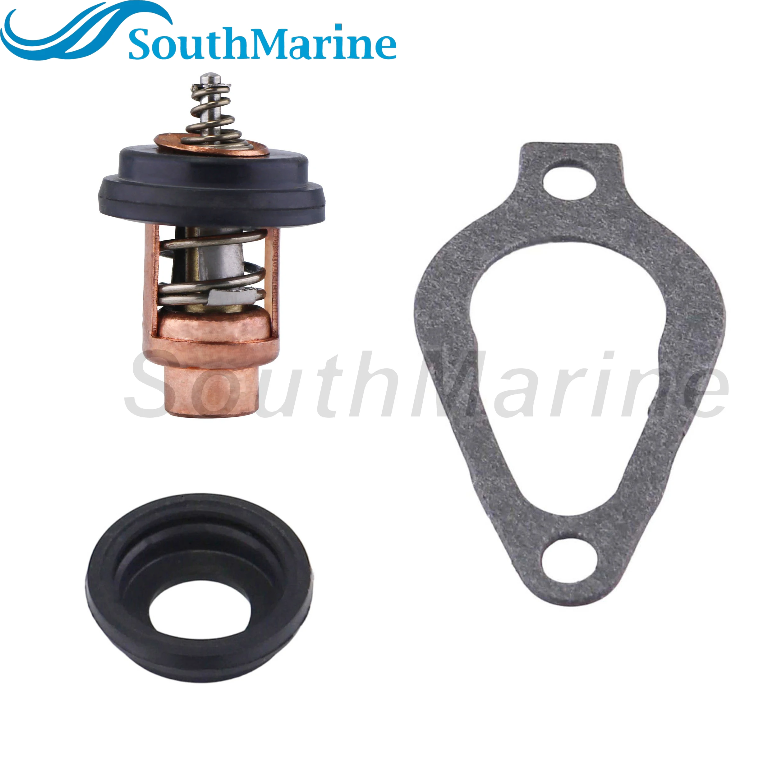 Термостат для лодочного двигателя Mercury Marine 2, 2.5, 3.5, 4, 5, 6, 25, 30 л.с., номера 804540, 8M0228409, 18-3638, 3H6010300M, для Nissan Toha (art.: 3920d9bbdfecf) - 3920d9bbdfecf
