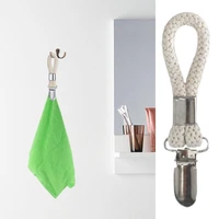 6pcs towel clamp useful lightweight rustproof clothes holder hanging clip bathroom accessories hanging clip hanging clip