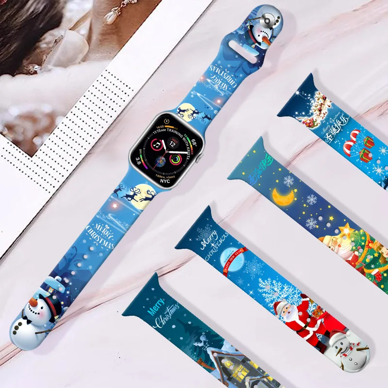 

Ремешок силиконовый для Apple Watch Band 44 мм 40 мм 41 мм 38 мм 38 44 45 мм