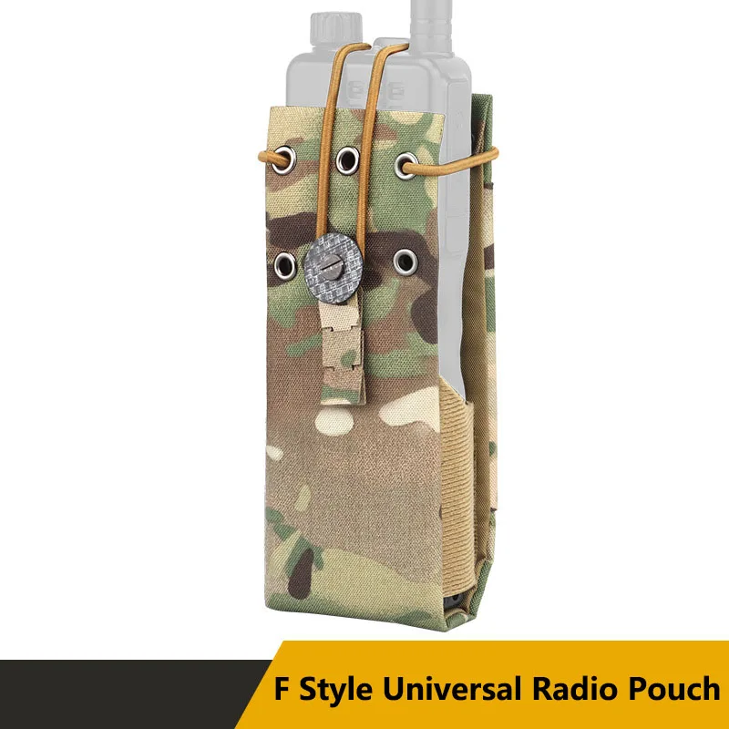 

The F Universal Camouflage Radio Pouch Suitable For MPU5, AN/PRC-163, AN/PRC-152, AN/PRC-148 and Similar Radio Stations